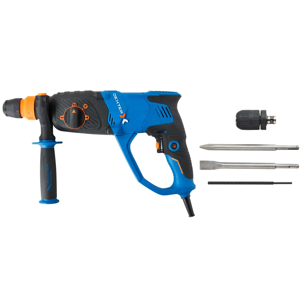 Перфоратор сетевой SDS-plus Dexter 5 1100RH2-40.5, 1100 Вт, 3.3 Дж STLM-2012062 - Вид №3