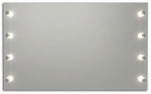 FIT INTERIORS Настенное зеркало со встроенной подсветкой