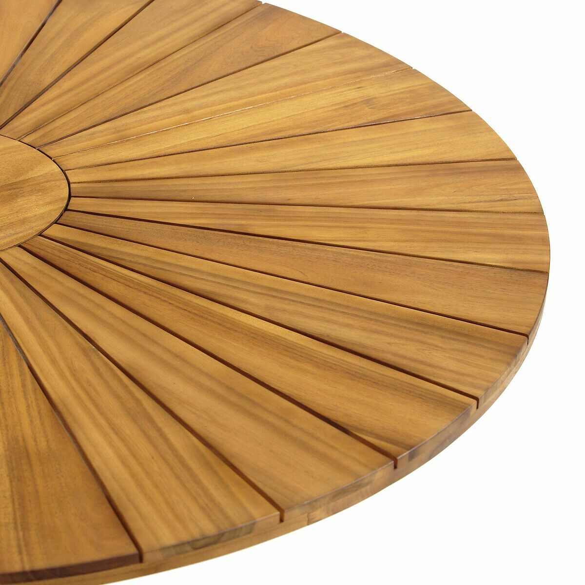 Высокий круглый садовый стол из акации AMPM Jakta ARCH-00003882 - Вид №1