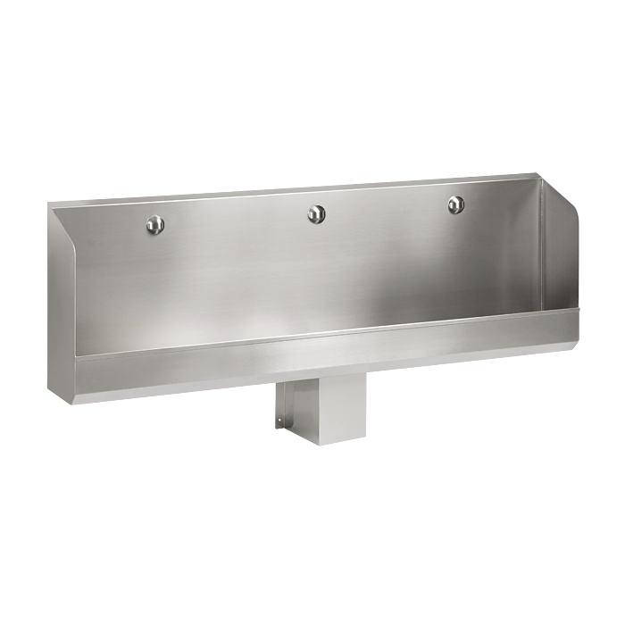 91044 Нержавеющий автоматический писсуаровый желоб с термодатчиком, 1800 мм, 6 В SANELA 