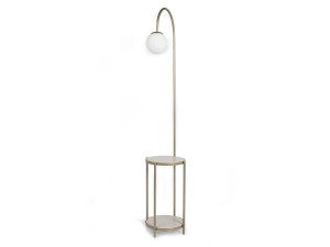 Металлический торшер / журнальный столик