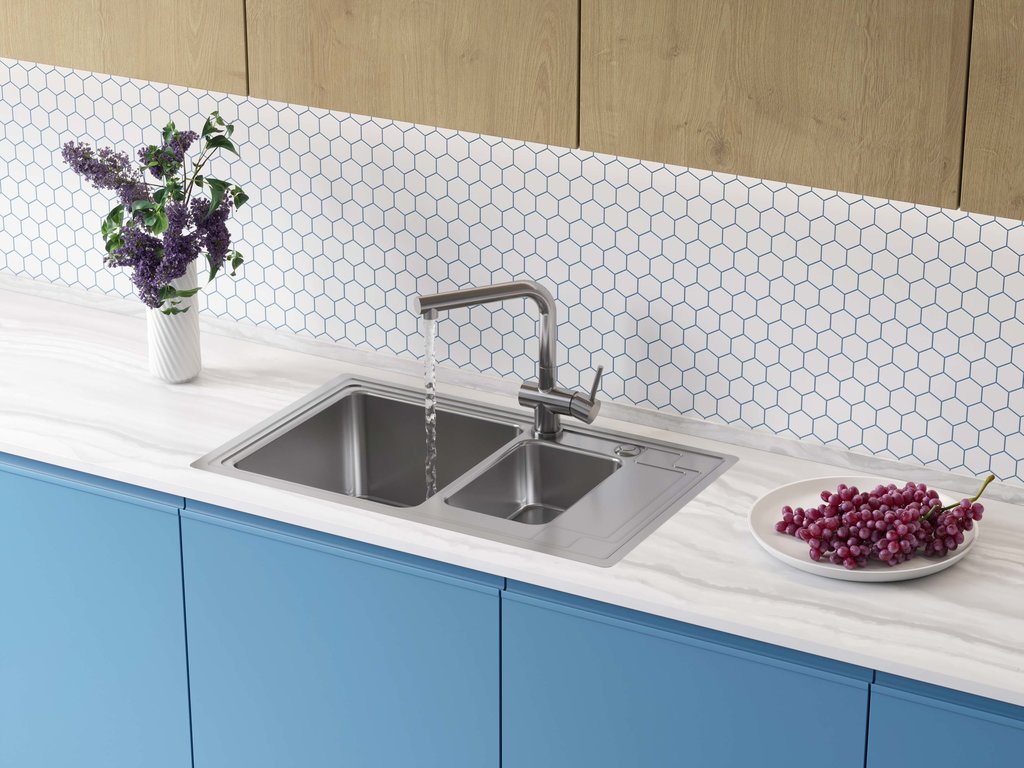 Кухонная мойка Mizu 78-2 IN OMOIKIRI 4973731 - Вид №1