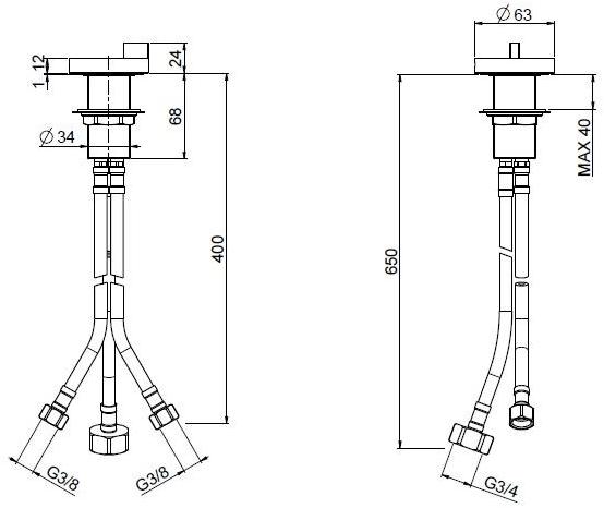 Quadrodesign Пульт дистанционного управления сверху из нержавеющей стали Q sun-id-1389782 - Вид №2