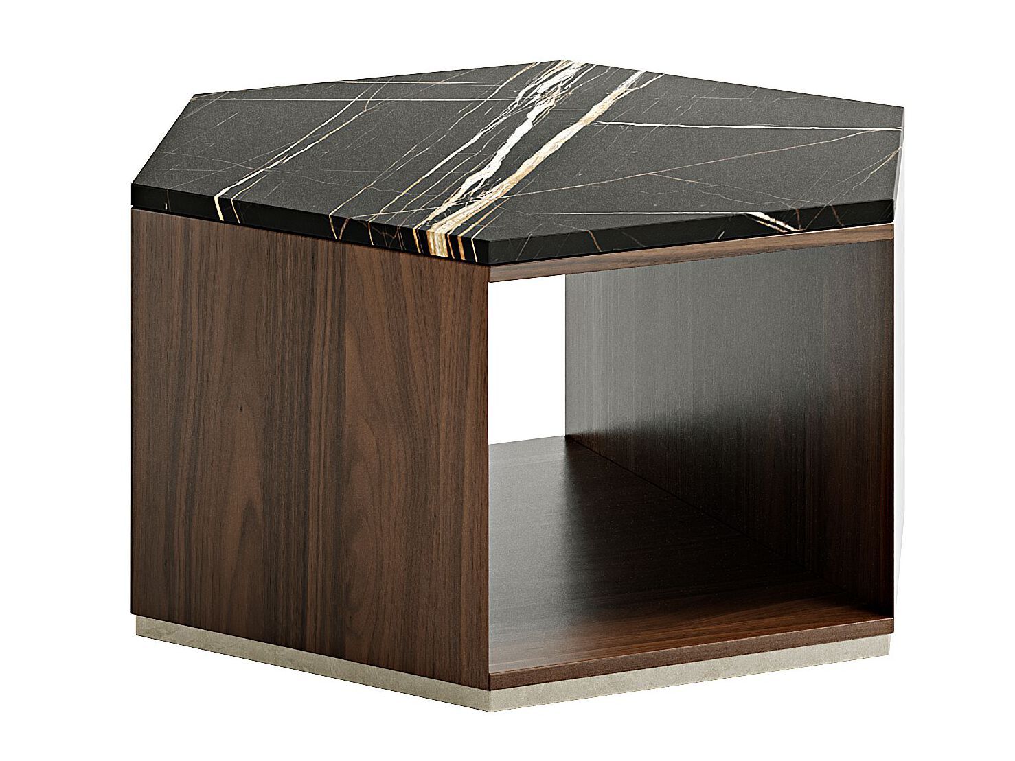 Деревянный журнальный столик с мраморной столешницей Capital Collection DEDALO ARCH-00056592