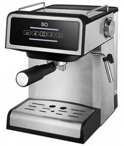 9116152 Кофеварка рожковая BQ CM2000 Steel-Black серебристый