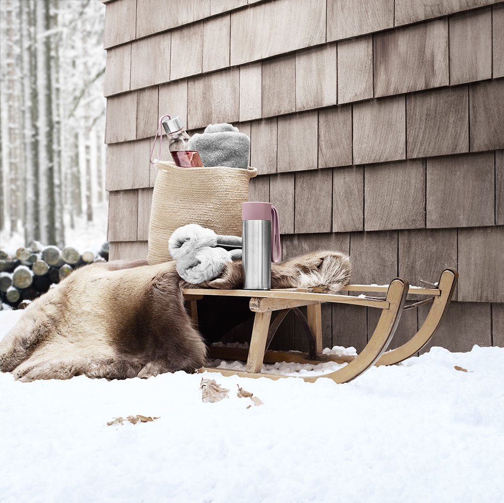 Термос 350 мл "Холодная роза" To Go EVA SOLO ДИЗАЙНЕРСКИЕ 00-3871780 Розовый  - Вид №4