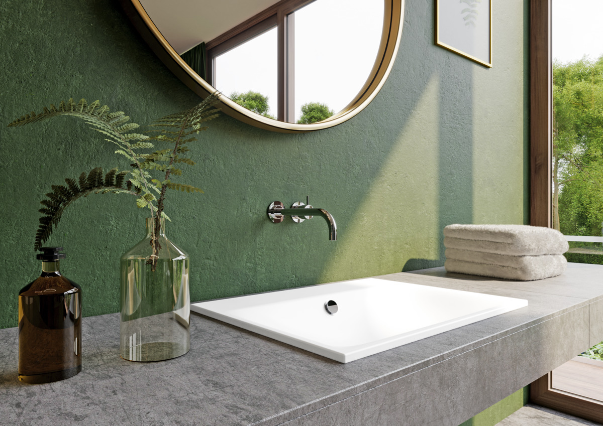 Умывальник KALDEWEI Сталь эмалированная 3039 455 холодный серый 70 30393319455 - Вид №4