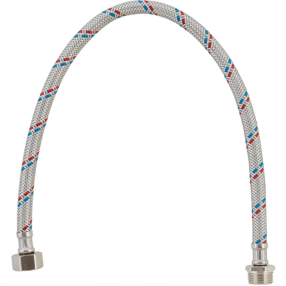 Гибкая подводка для воды, 1/2", штуцер-гайка, 60 см 82894104 STLM-2016136 Santreyd 