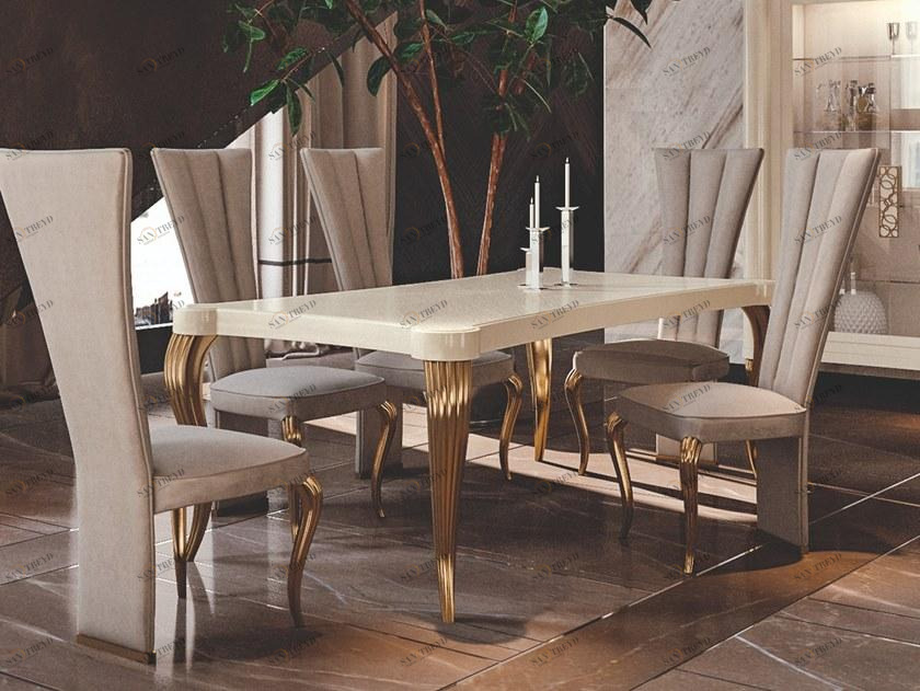 Valderamobili Прямоугольный деревянный стол Aura Aug050