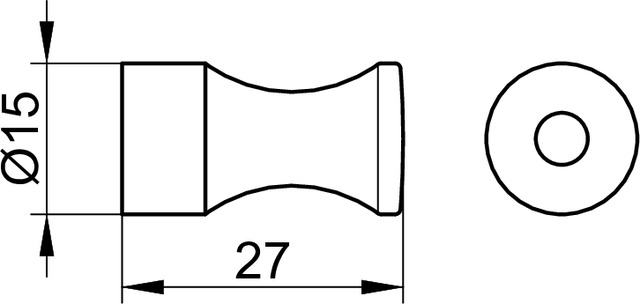 14714010000 Крючок для полотенца KEUCO Smart.2 - Вид №2