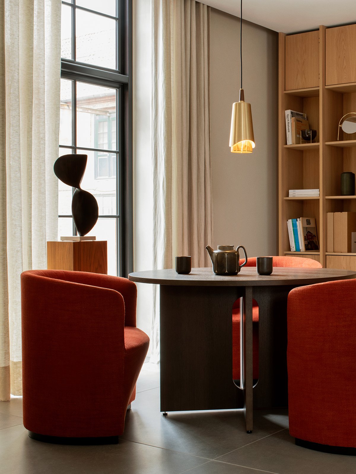 1183819 MENU Обеденный стол андрогина 120 см  - Вид №5