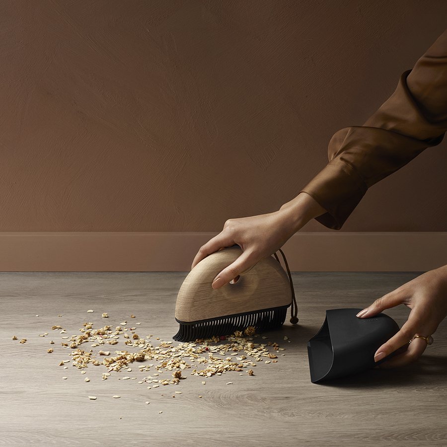 Щетка для пыли силиконовая бежевая Sweep EVA SOLO  00-3871680 Бежевый;серый  - Вид №1