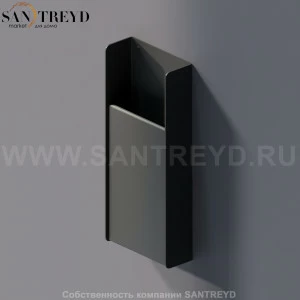 Agape MACH 2 Корзина для мусора черная AMC20942E