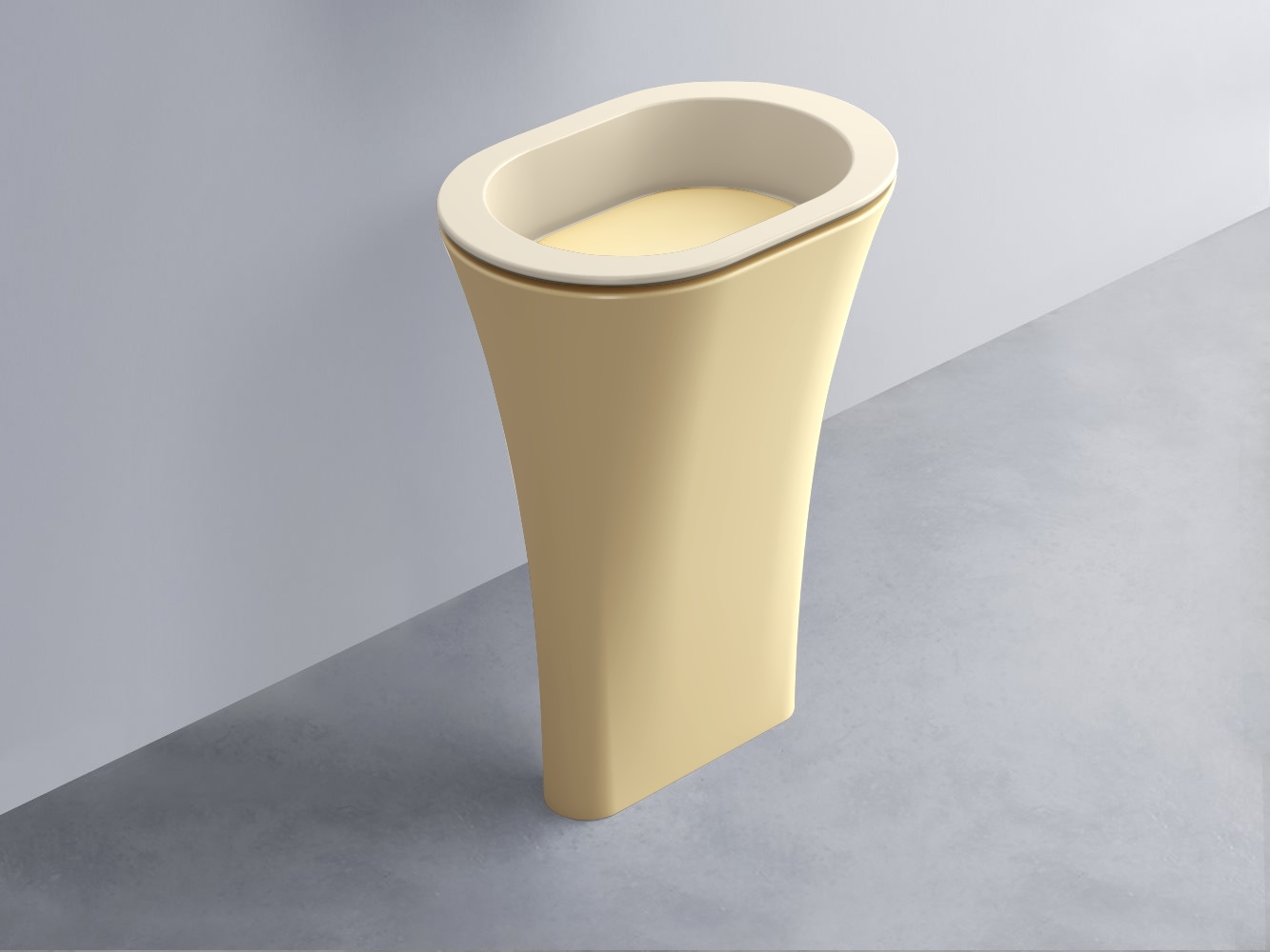 AMLA65-LN+AMPILO-CN+AMCOLO-CN Раковина Amedeo Ovale отдельностоящая cielo Enjoy + Amedeo Ceramica Cielo