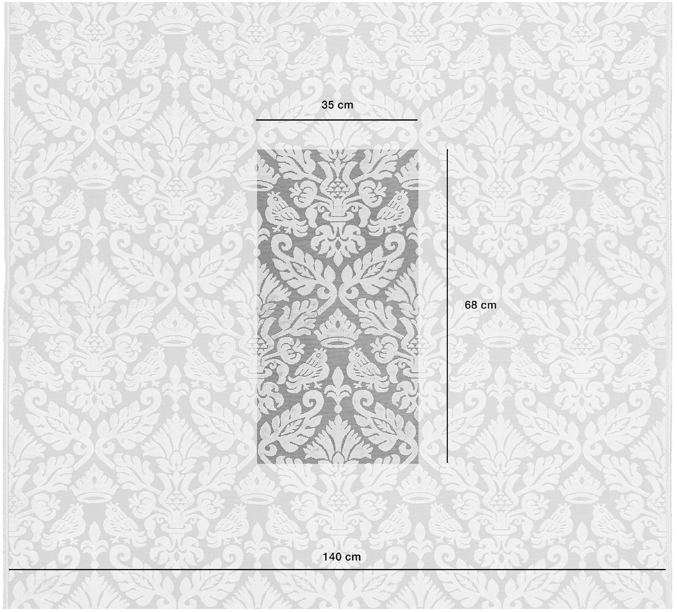 Equipo DRT Дамасская жаккардовая бархатная ткань Casanova sun-id-1348838 - Вид №6