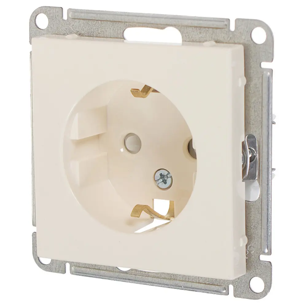 SYSTEME ELECTRIC Розетка скрытого монтажа W59 с защитными шторками 18799295 STLM-1118643 - Вид №2