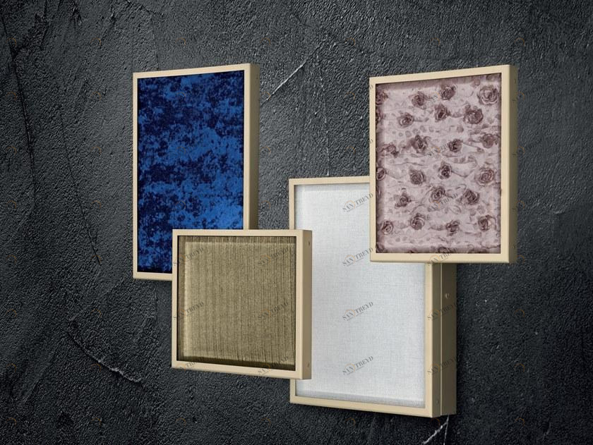 Euroluce Lampadari Светодиодный настенный светильник из стекла и ткани sun-id-1456560