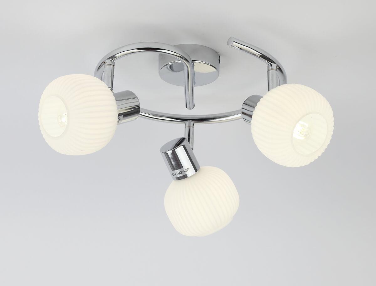 Спот потолочный цвета хром Rivoli Pulito 7009-731 RIVOLI PULITO 00-3924517 Хром  - Вид №1