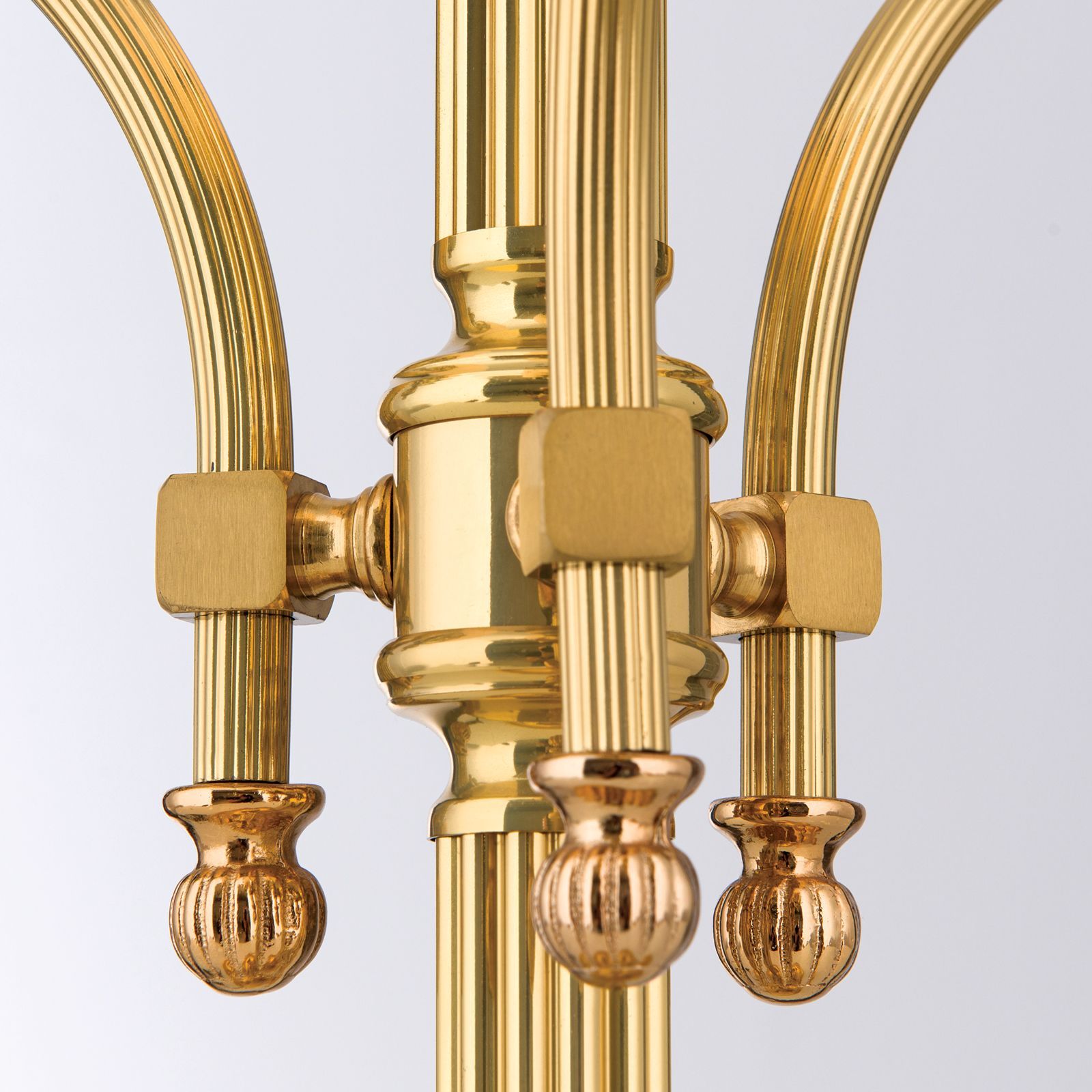 Латунная и стеклянная настольная лампа Orion Wiener Nostalgie ARCH-00056533 - Вид №5