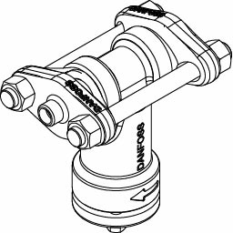 Danfoss FA — сетчатый фильтр с фланцевым присоединением FA 20 Фильтр 006-0074  - Вид №7