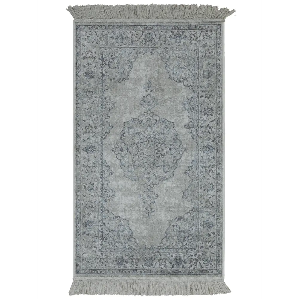 Ковер Ragolle Amalfi 67x110 см вискоза 927909/6646 цвет серый STLM-2195528 - Вид №1