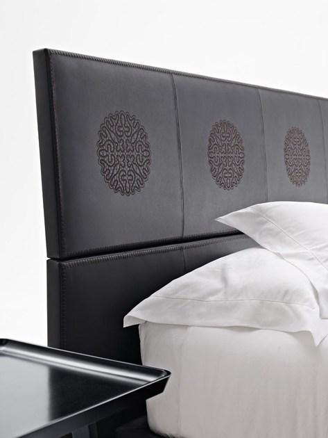 Maxalto Двуспальная кровать в коже Erik sun-id-1407399 - Вид №2