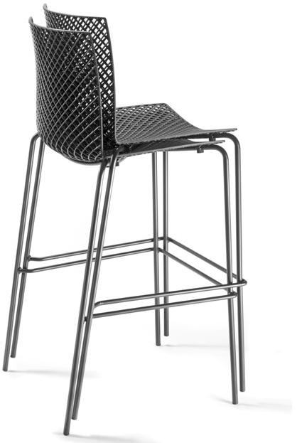 GABER Табурет из технополимера со спинкой Fuller sun-id-1455046 - Вид №5