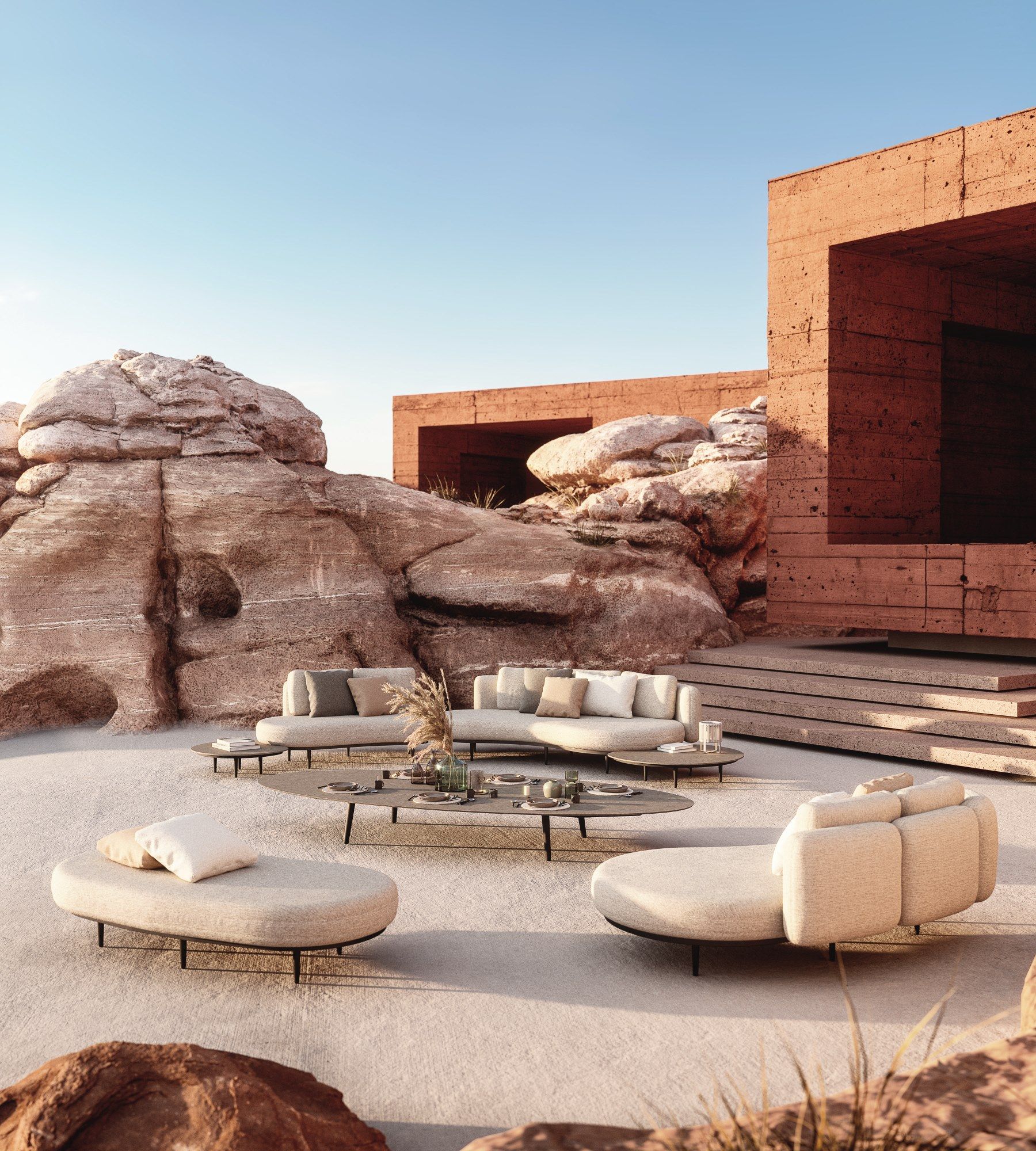 Гостиная ткань сад набор Royal Botania Organix Lounge ARCH-00144157 - Вид №4