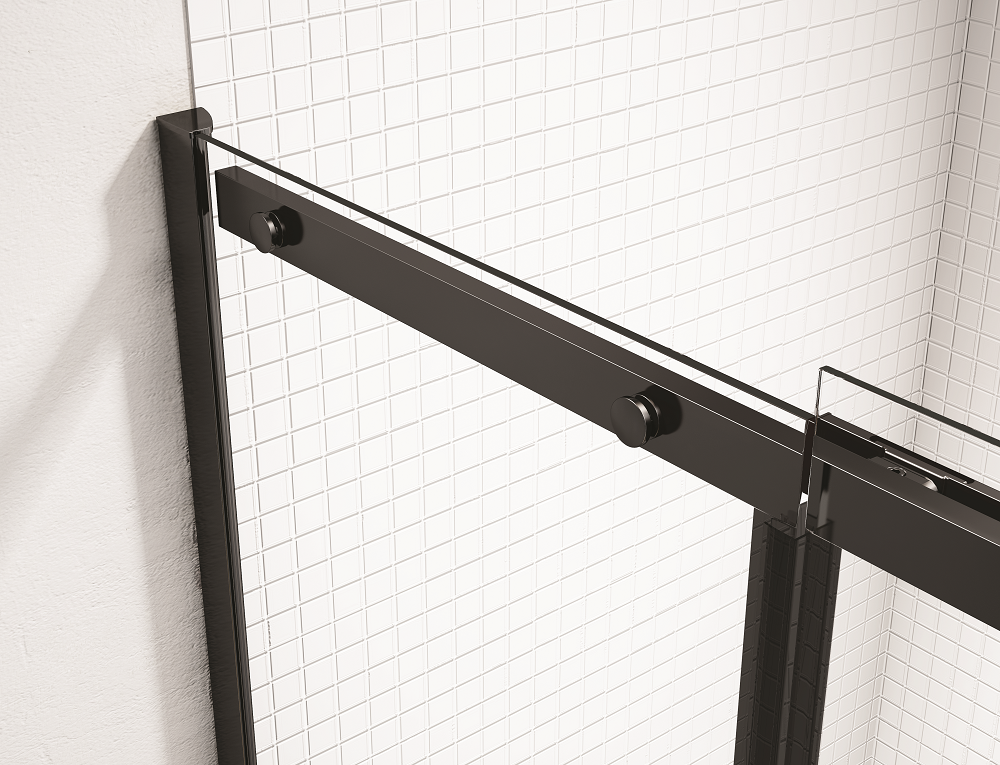 DWASCAPWHT MERLYN Черная раздвижная дверь в нишу Merlyn  - Вид №2