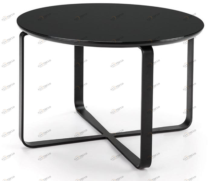 Kendo Mobiliario Низкий круглый деревянный журнальный столик sun-id-1505444