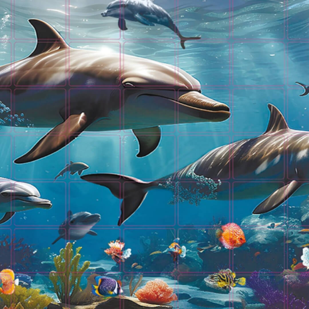 Панель ПВХ 0,2 мозаика «Легенды океана» Stella Strlla STSR-736