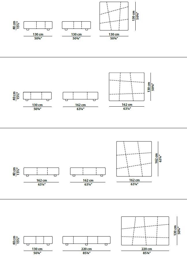 BAXTER Модульный кожаный садовый диван Panama sun-id-1460710 - Вид №3