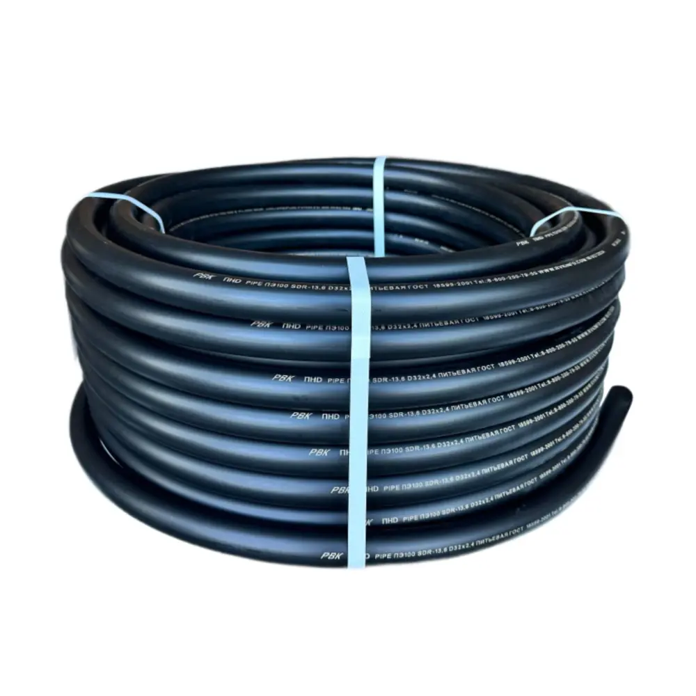 Труба ПНД РВК PE 100 32x2.4 PN12.5 бухта 50 м 89366692 STLM-2203993 