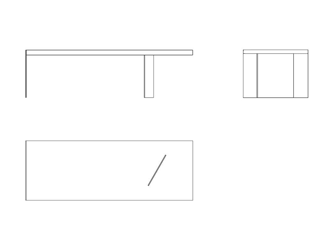 Обеденный стол из дерева и стекла Naturedesign Origin ARCH-00017945 - Вид №1