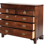 SOR27526 Дубовый комод с поперечными полосами ijlbrown  - Вид №8