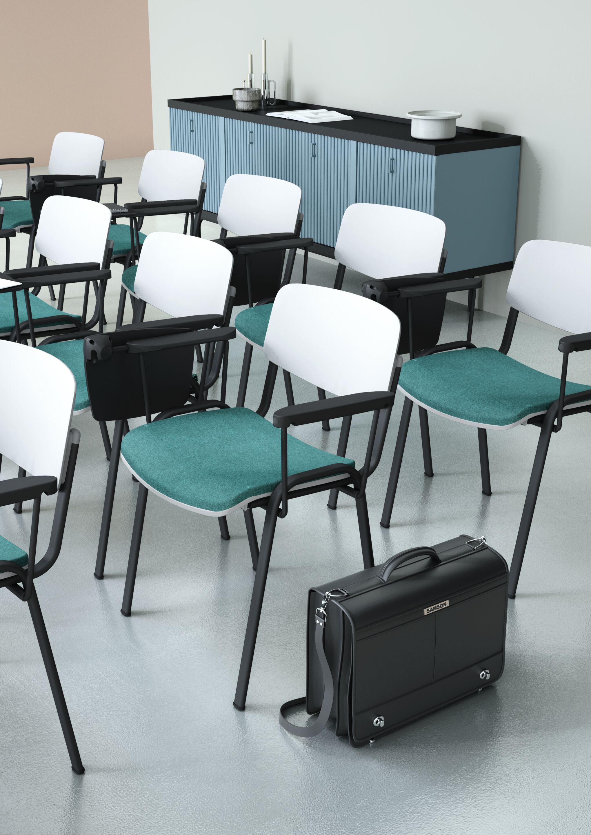 Стул для конференций с полипропиленовой подкладкой Leyform Sally ARCH-00029820 - Вид №6