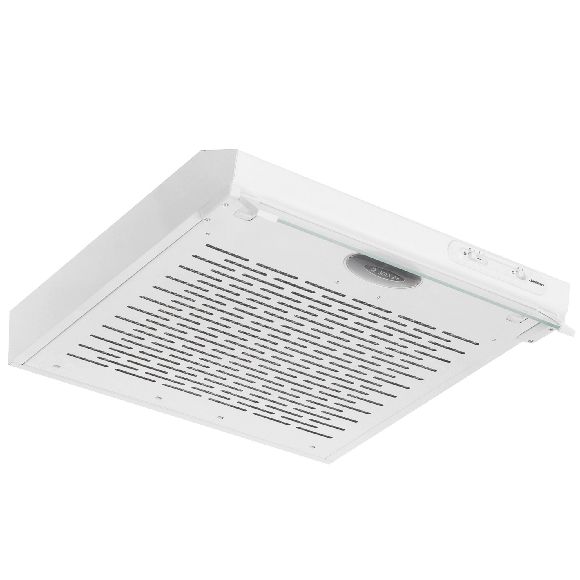 1106535 Вытяжка подвесная Jetair LIGHT WH/F/50 белый/прозрачный STDN-0124741