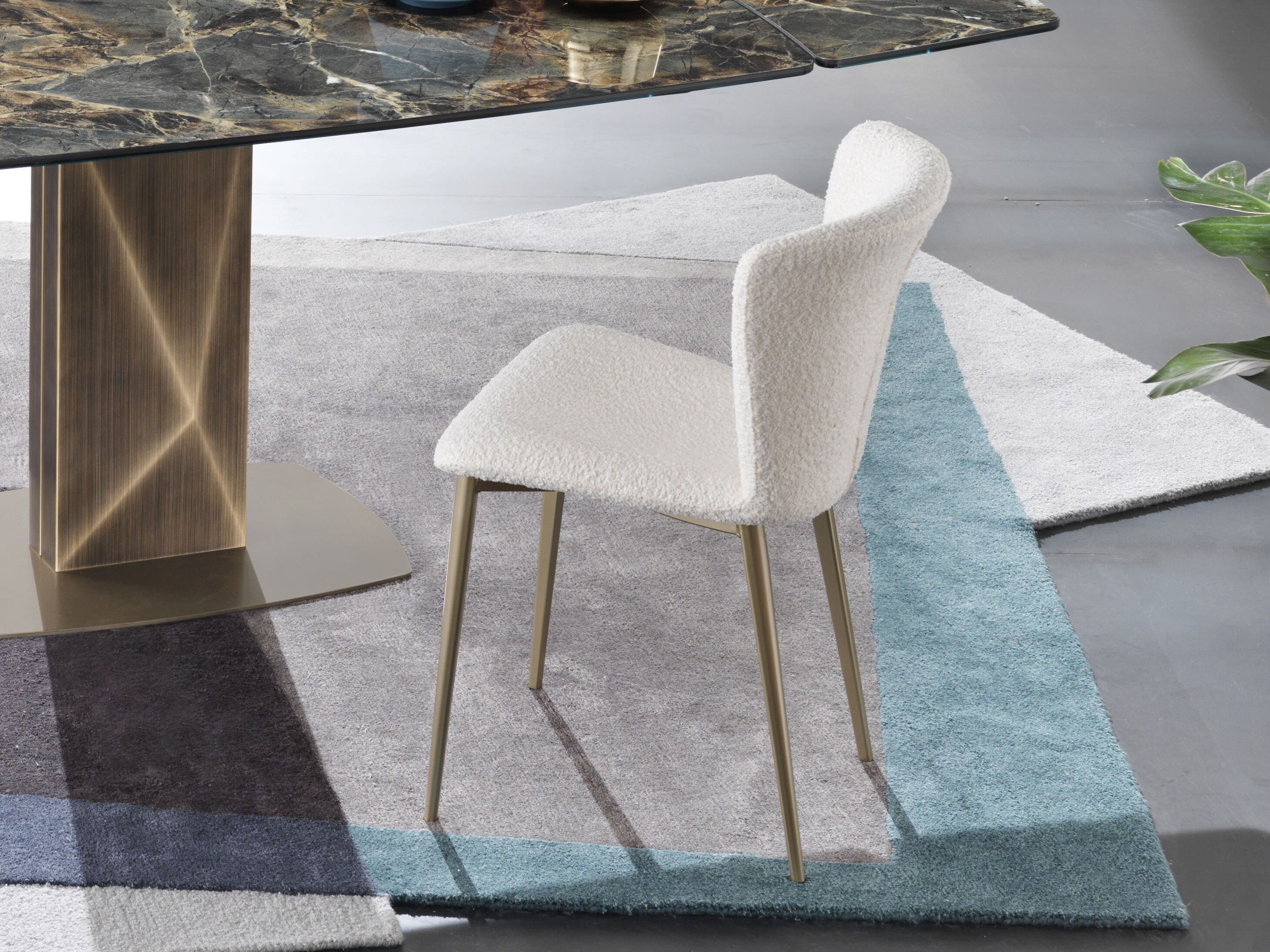 Мягкий стул из ткани RIFLESSI Gio' ARCH-00122356