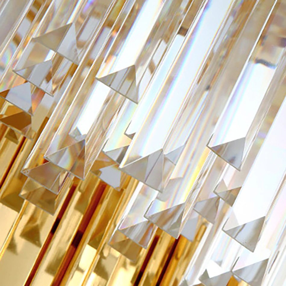 Люстра стеклянная 35х40 см золотая Barclay MD19090002-4A DELIGHT COLLECTION ДИЗАЙНЕРСКИЕ 00-3883110 Золото;прозрачный  - Вид №2