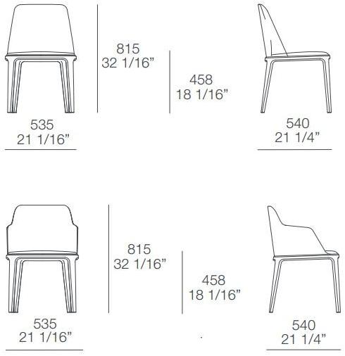 Poliform Кожаное кресло с подлокотниками sun-id-1397619 - Вид №8