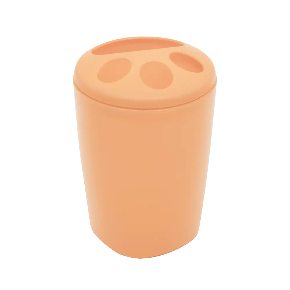 Подставка для зубных щеток Berossi Aqua LM пластик цвет кирпичный STLM-2062975