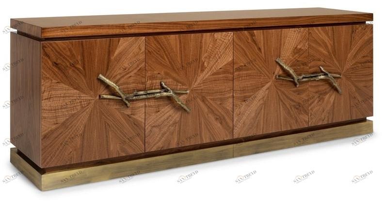 Ginger & Jagger Буфет из орехового дерева с распашными дверцами Earth to earth sun-id-1355638