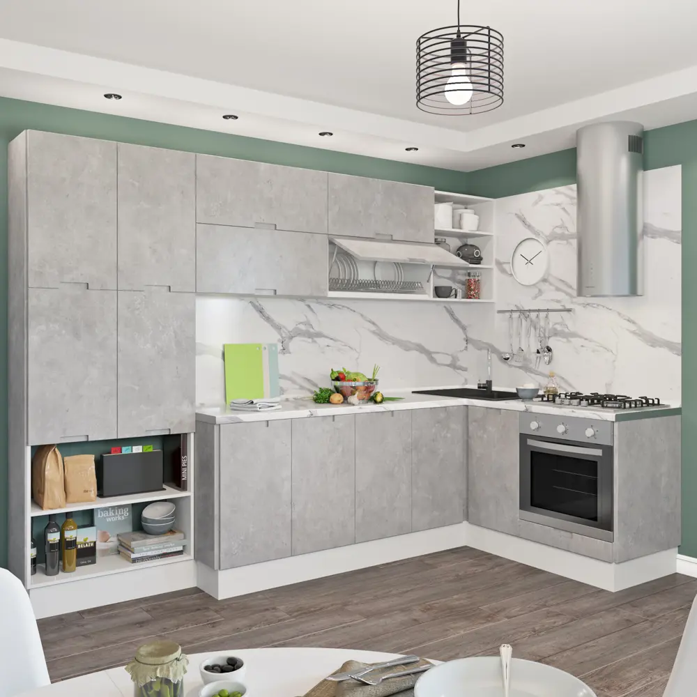 Дверь для шкафа Delinia «Берлин» 60x70 см, МДФ, цвет серый 82142298 STLM-2054640 - Вид №19