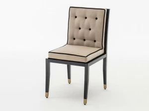 OAK Стул тафтинговый, обитый кожей Milano collection Sc5036