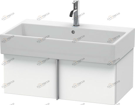 VA612701818 Тумбочка подвесная Vero Air #VA6127 784 x 431 мм Белый матовый, декор Duravit