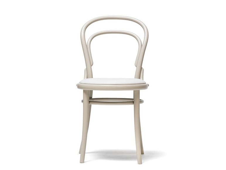 Деревянный стул с мягким сиденьем TON N° 14 ARCH-00078815 - Вид №1