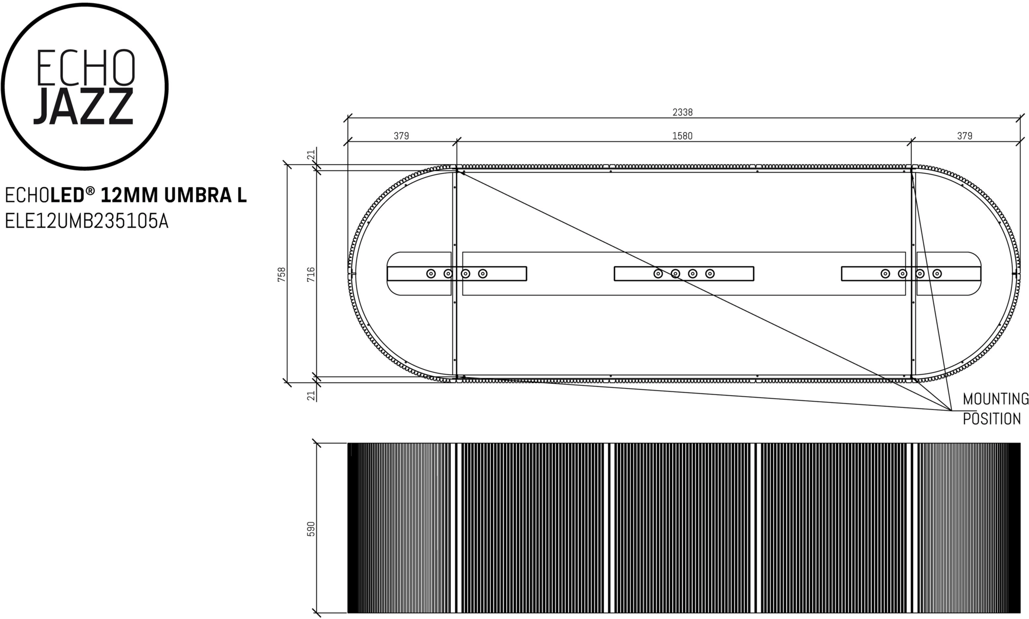 ECHOJAZZ Светодиодный подвесной светильник in pet sun-id-1438964 - Вид №8