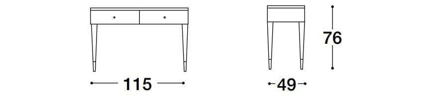 Мобильный туалетный столик VOLPI Луиджи Вольпи ARCH-00027677 - Вид №2