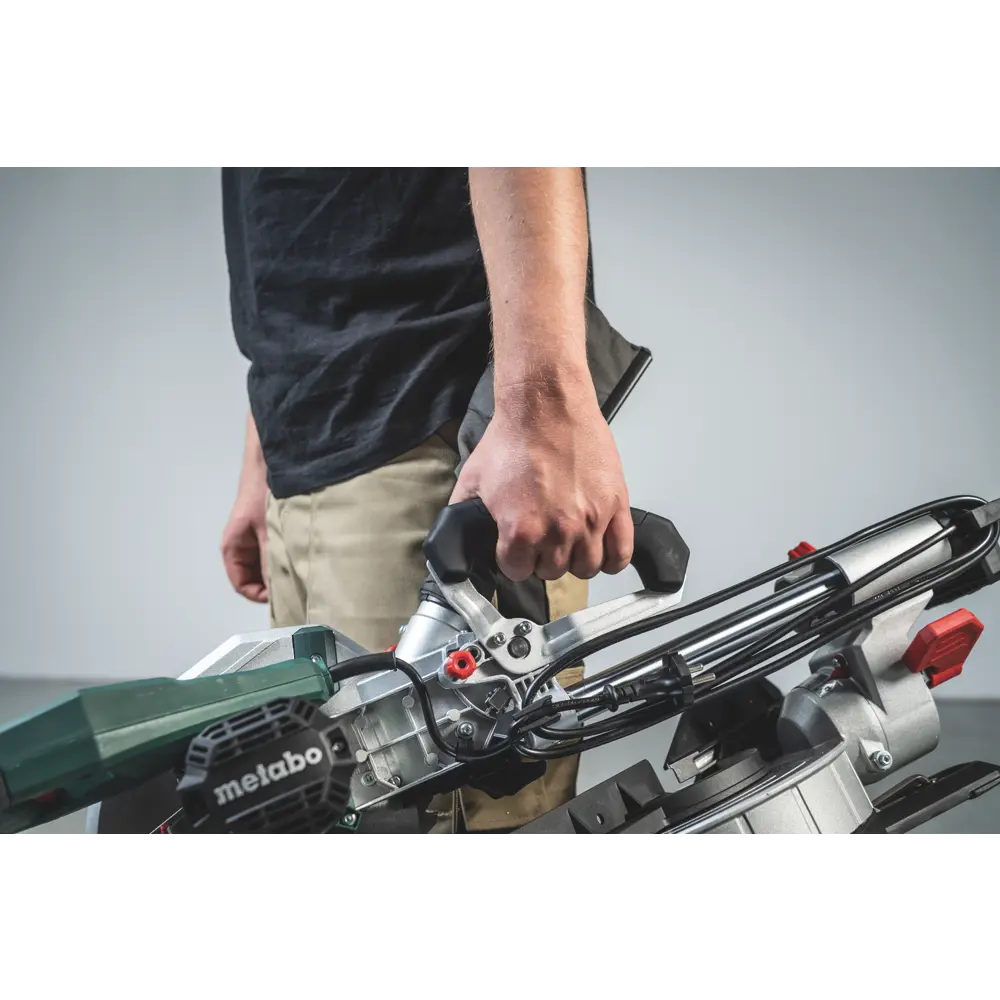 Пила торцовочная сетевая Metabo KGS216M 613216000, 1500 Вт, 216 мм 88396908 STLM-2208464  - Вид №7