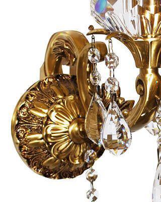 Бра настенное бронзовое Lumien Hall "Гровер" 20180.02.04.01 LUMIEN HALL ГРОВЕР 00-3888831 Бронза  - Вид №2